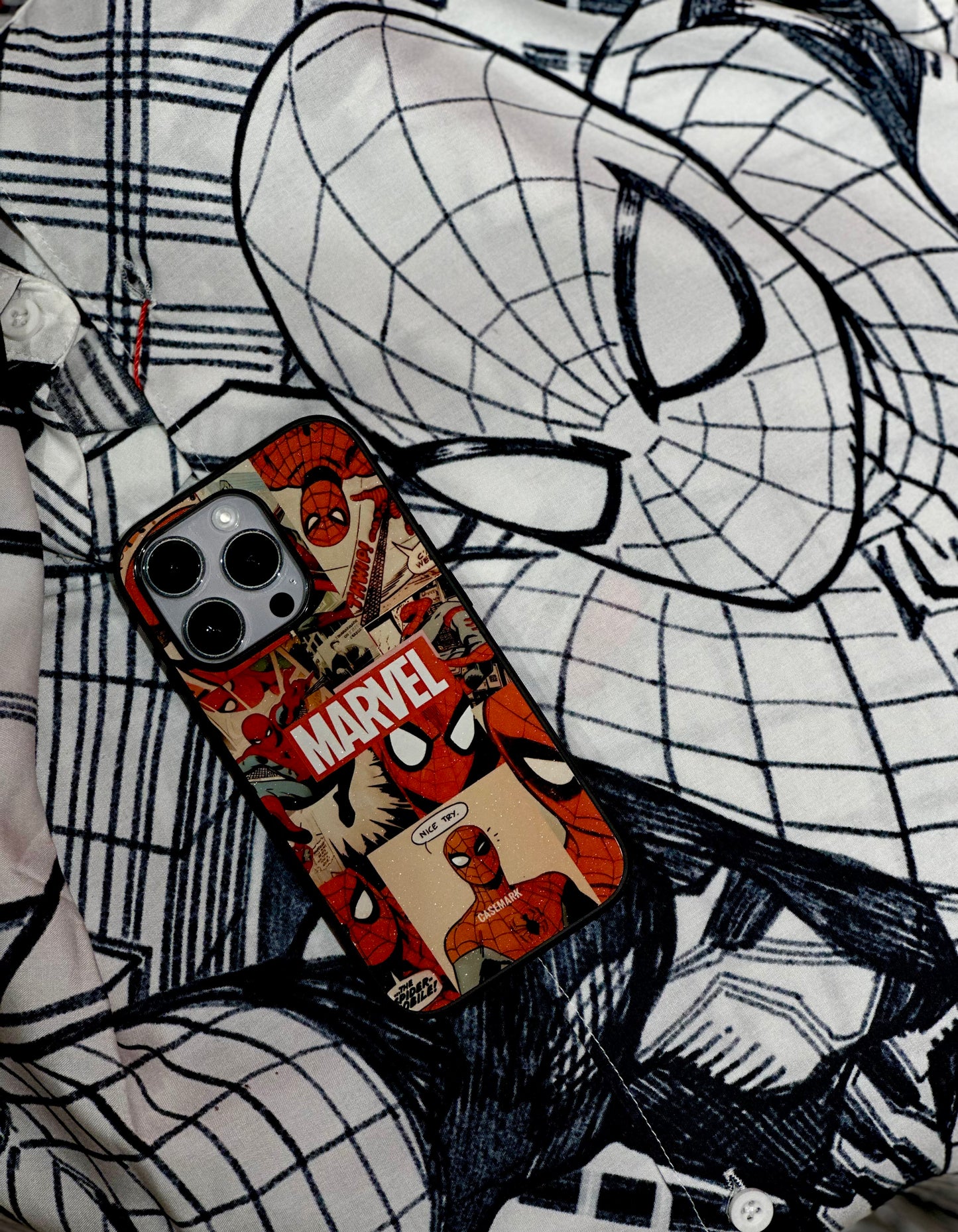 Spiderman Marvel Glossy Bumber Edition