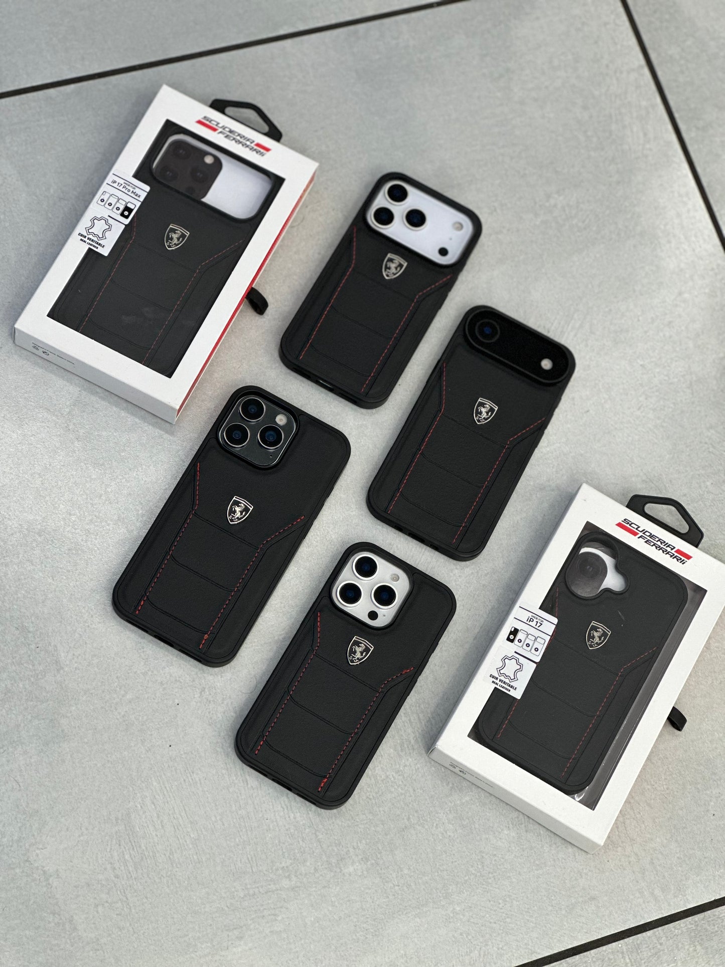 Branded Logo Premium Leather