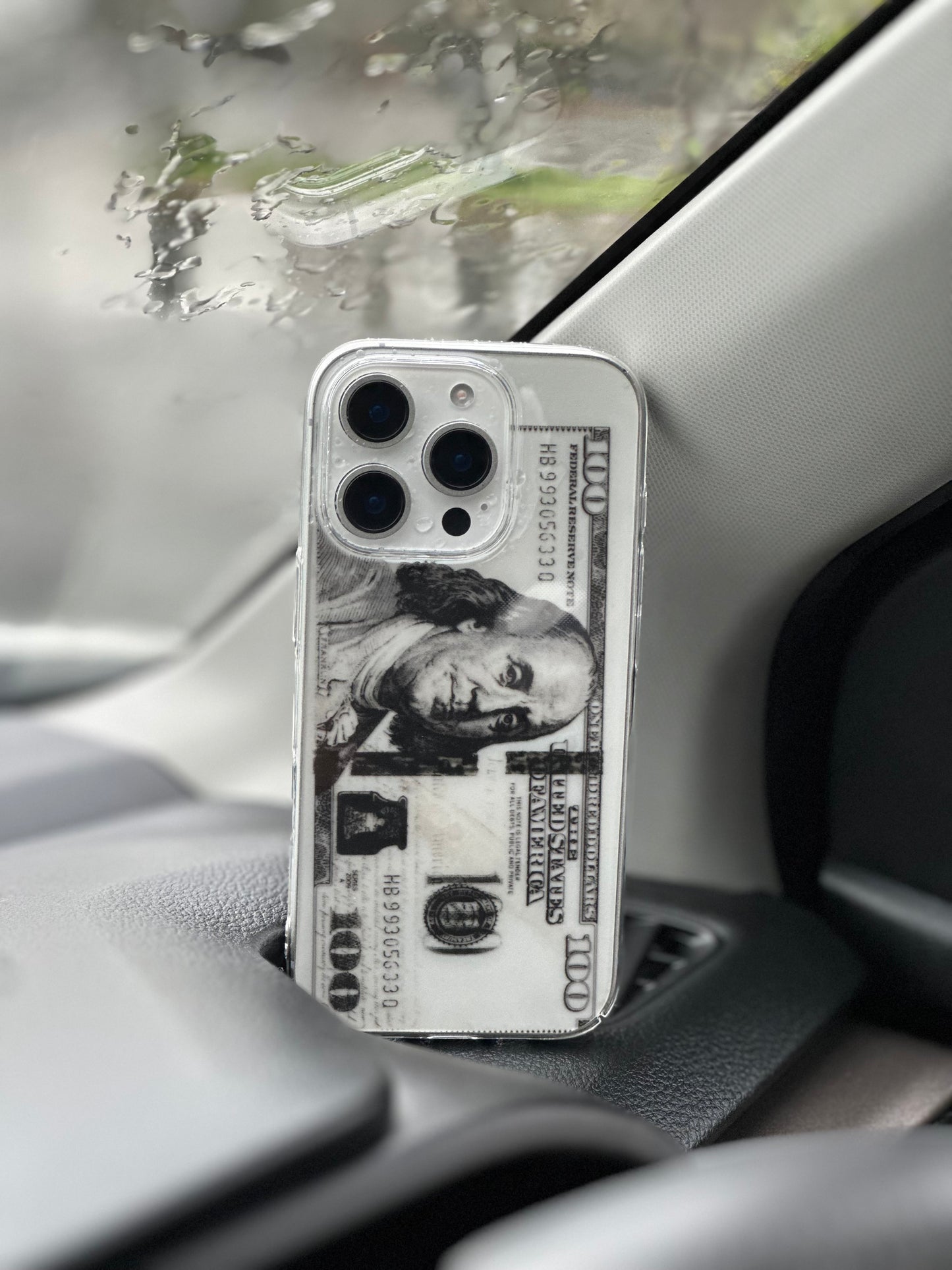 Casemark Skin + Case Combo- 911 R Edition & Dollar Transparent