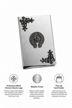Chrome Hearts Pop Up Card Holder