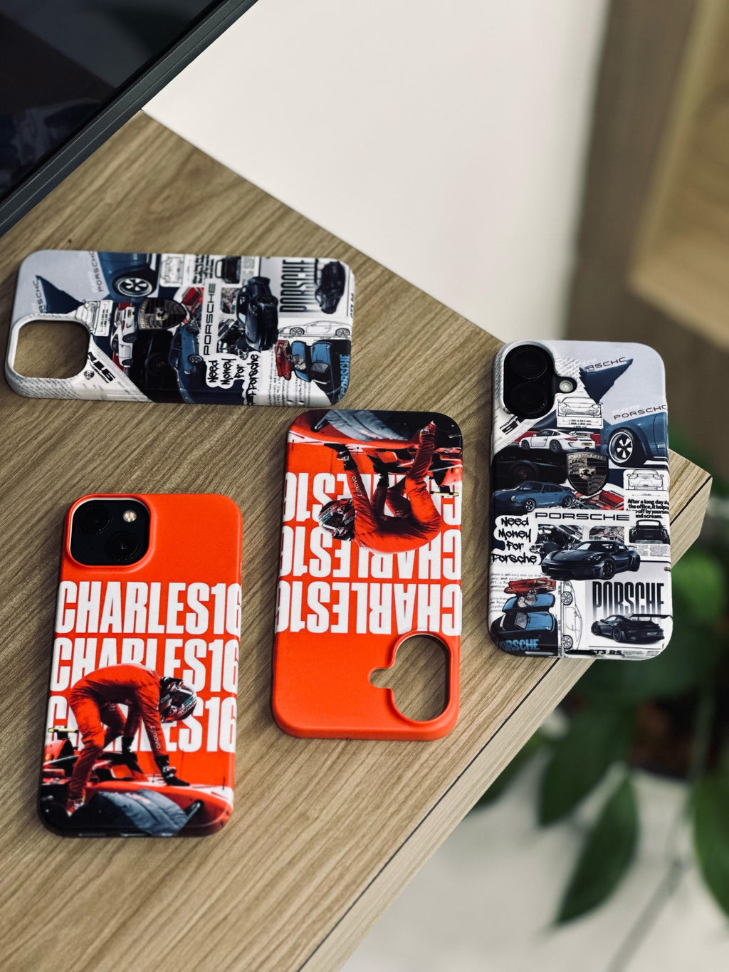 Porsche & Charles Edition Hard Matte Case