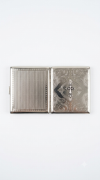 Classic Cross Metal Wallet