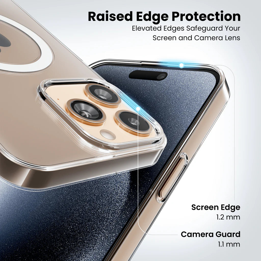 Casemark Anti Yellow Clear Magsafe case