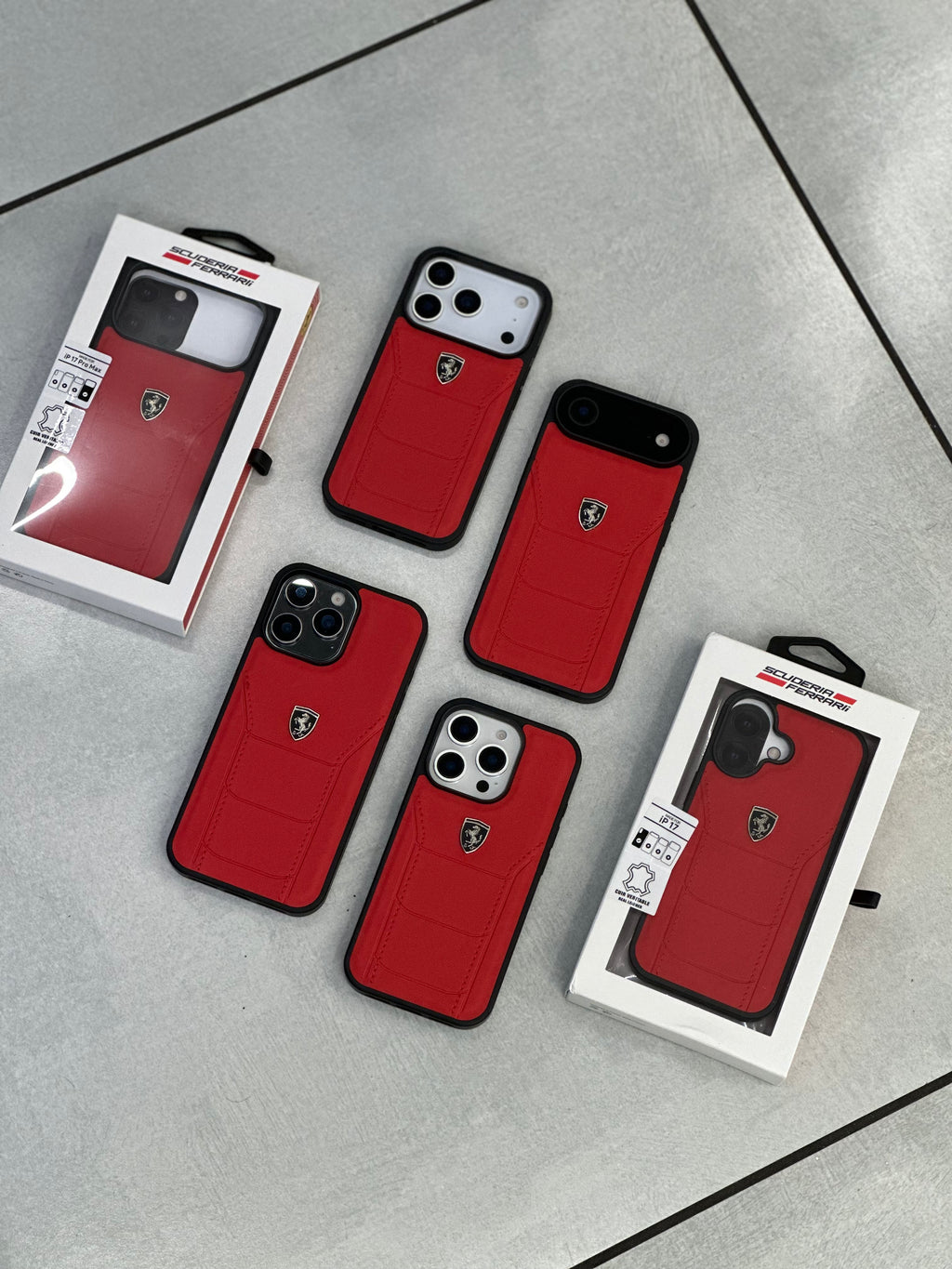 Branded Logo Premium Leather