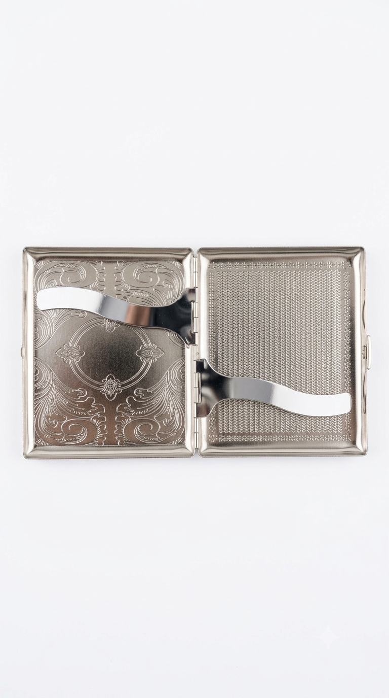 Classic Cross Metal Wallet