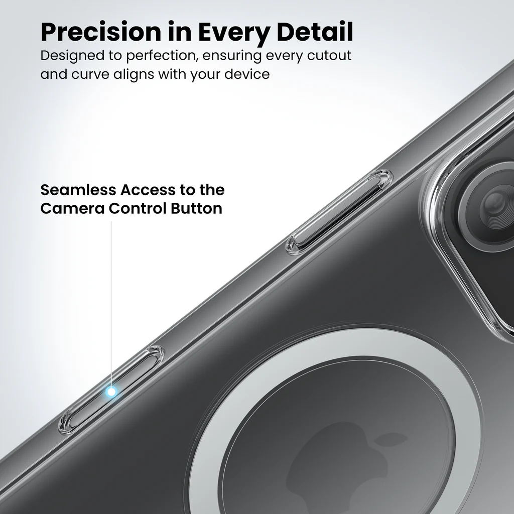 Casemark Anti Yellow Clear Magsafe case