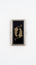 Leopard Tin Metal Wallet