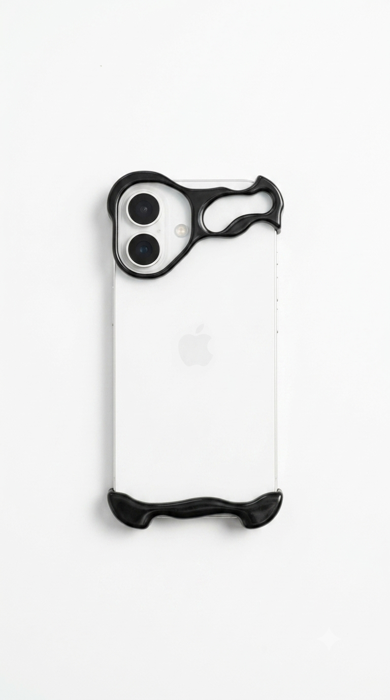 Minimalist alloy frame Black