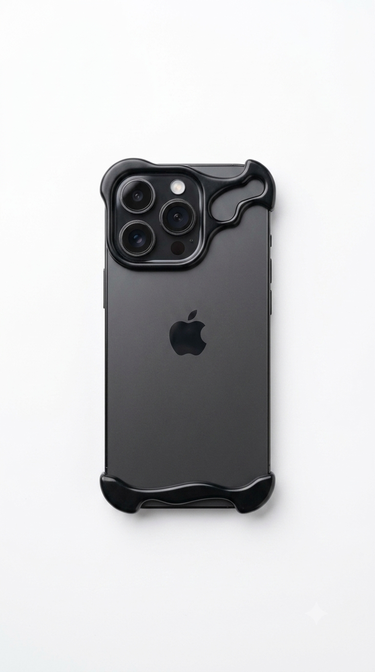 Minimalist alloy frame Black