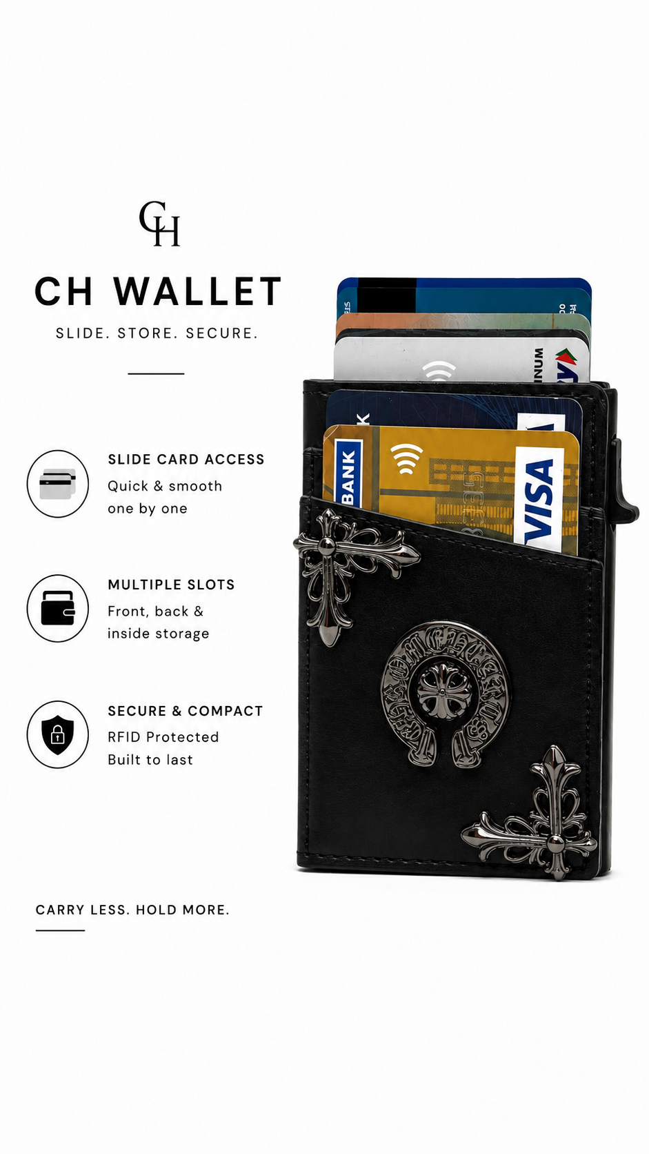 Chrome Hearts Pop RFID Premium Wallet