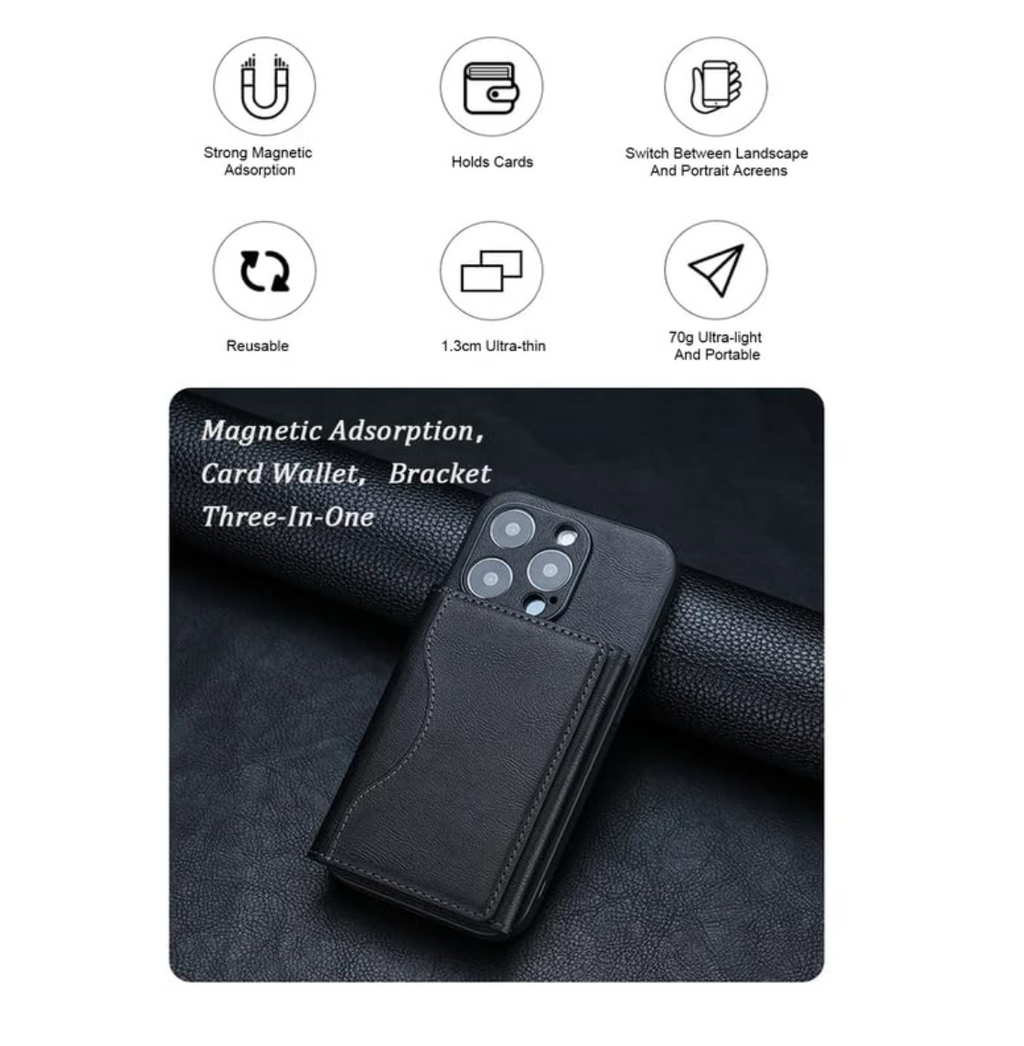 Tri-Fold MagSafe Wallet with Stand