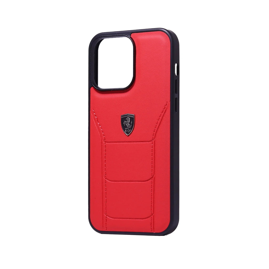 Ferrari Red Premium Leather