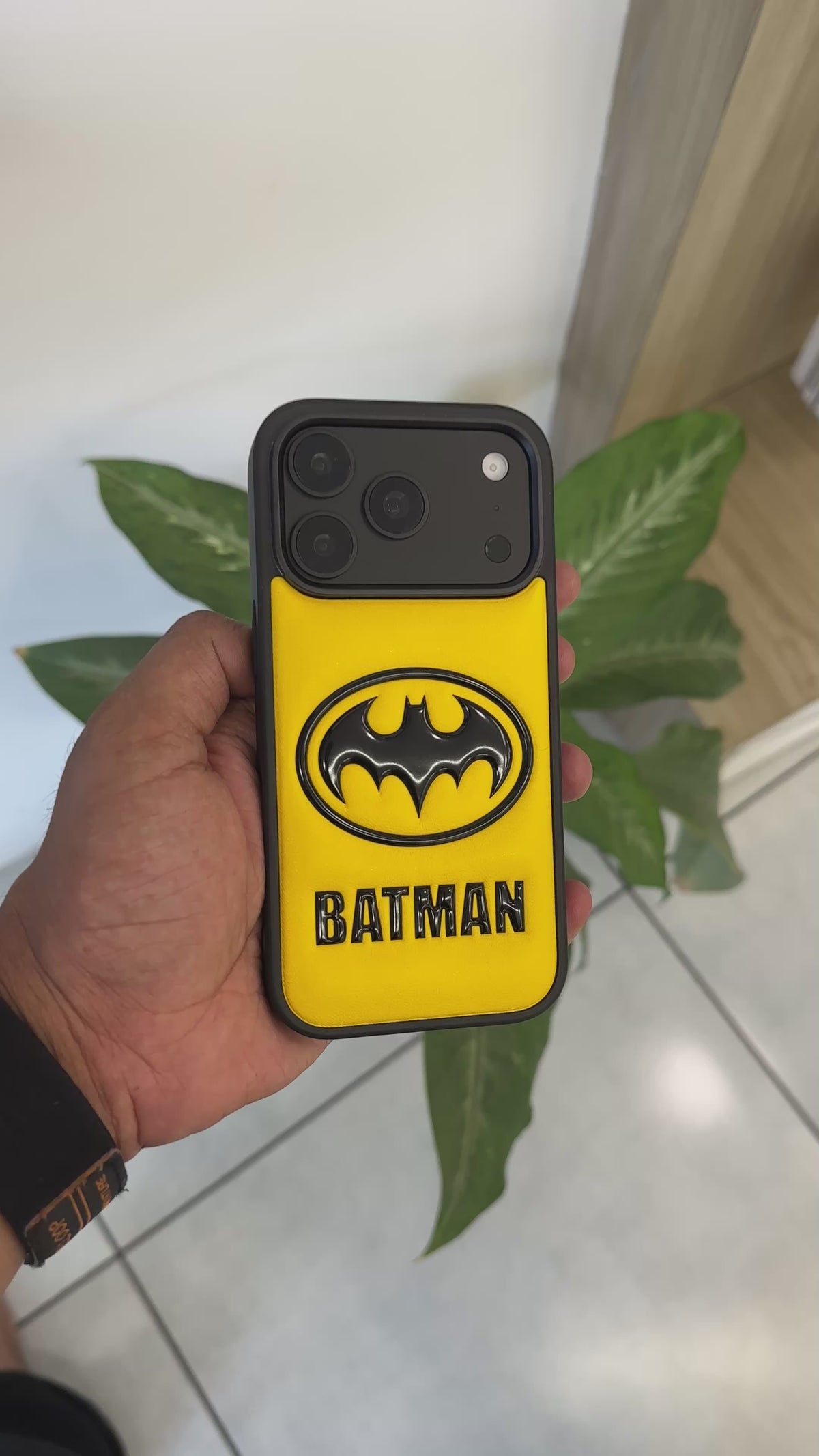 Batman Engrave Leather Edition
